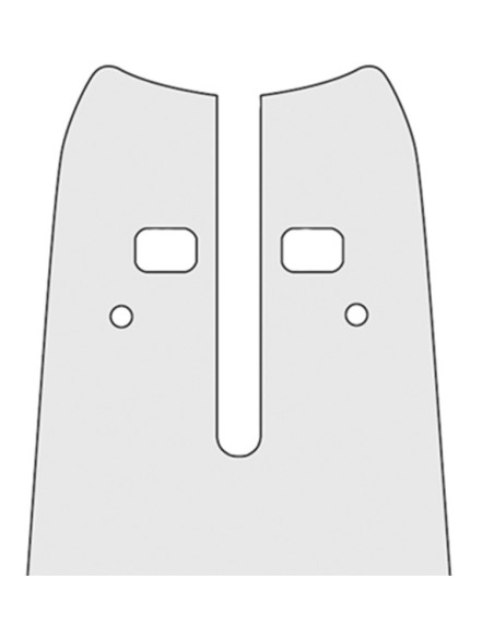 Espada Standard, ranura trasera 10mm L64. 104